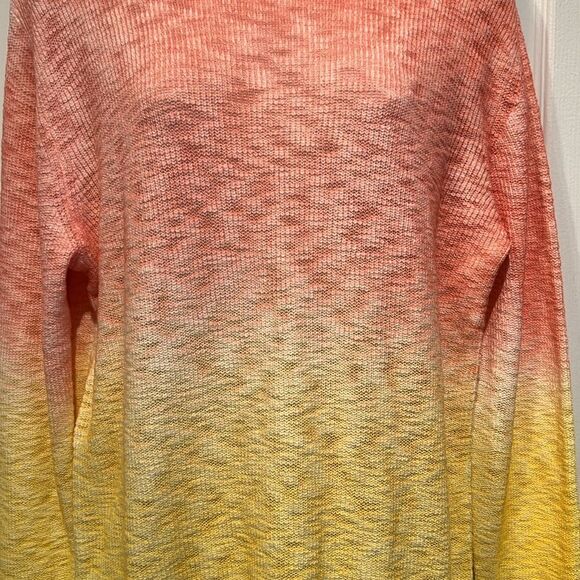 Jack & Jones Jortied Knit Ombré Crew Neck Cotton Sweater Size S (fits larger) - Picture 4 of 12